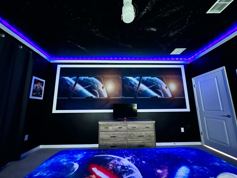 Indoors, Screen, Entertainment Center, Home Theater, TV