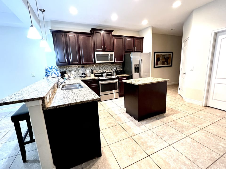 Floor, Flooring, Indoors, Kitchen, Microwave