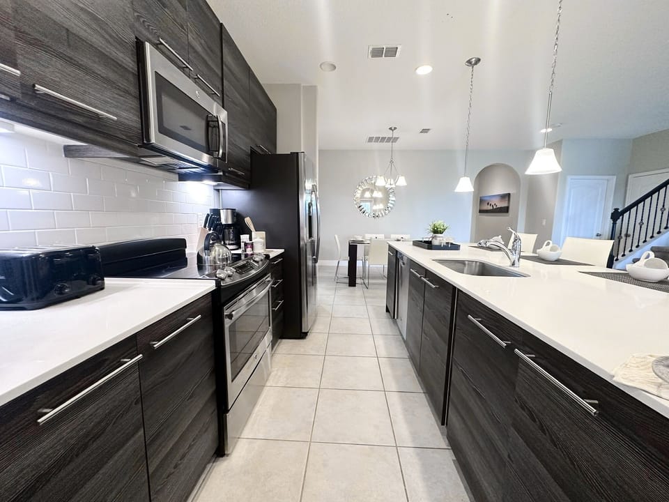 Indoors, Kitchen, Sink, Chair, Furniture