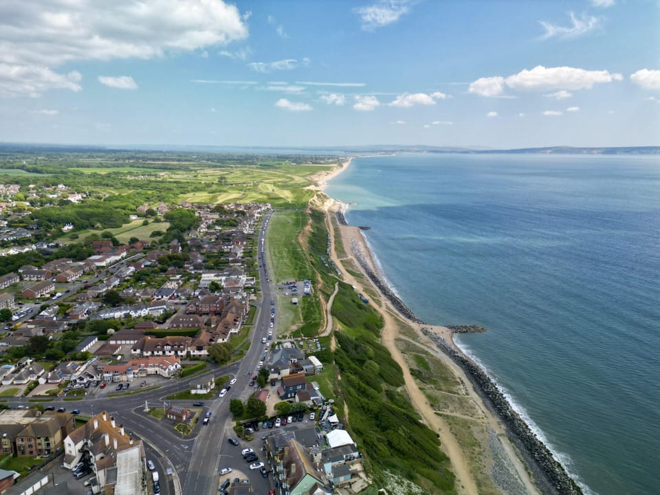 Drone shot of Barton