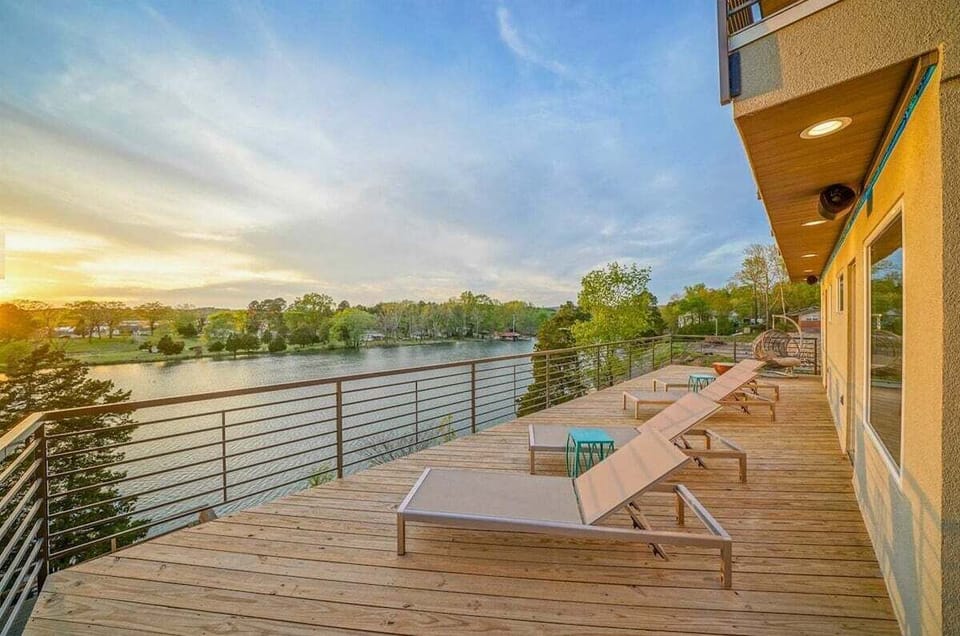 The Lower Level Deck Provide a Quiet Escape to Relax, Read a Book, and Enjoy the VIew