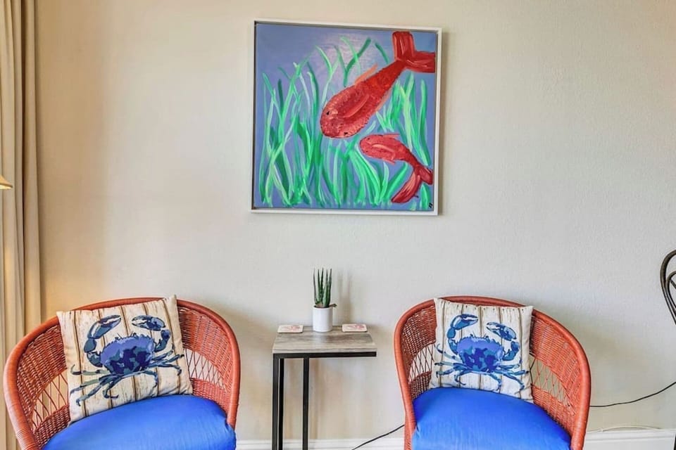 "Happiness is checking into an Airbnb like this."