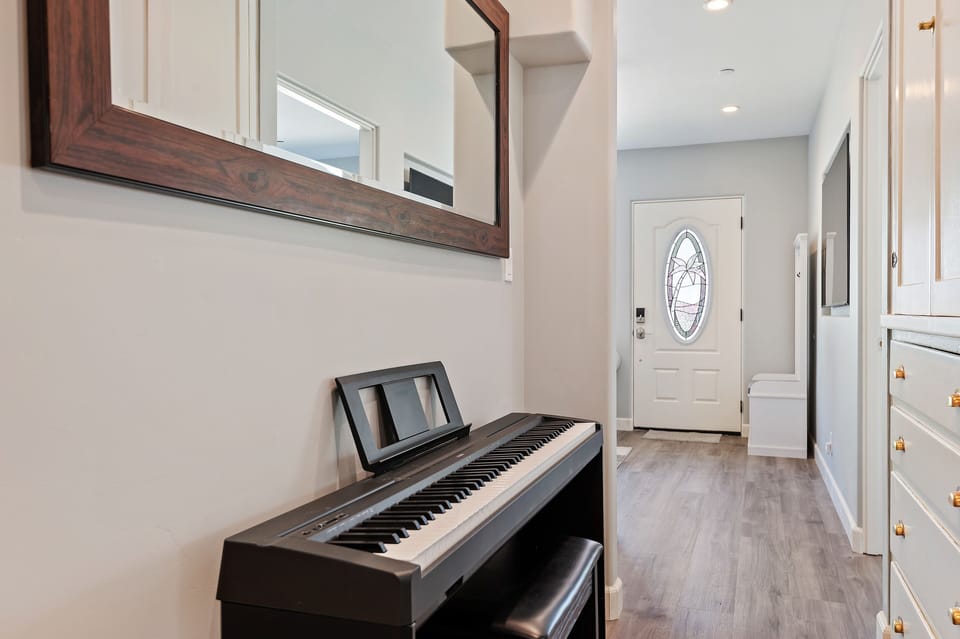 Hallway keyboard.