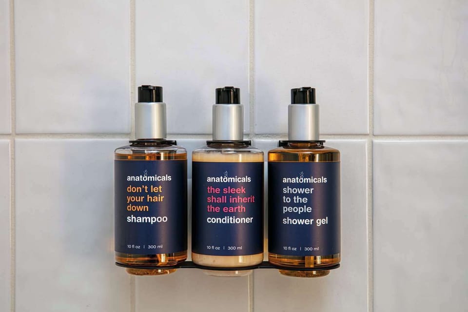 Enjoy premium bath amenities for a spa-like daily reset.