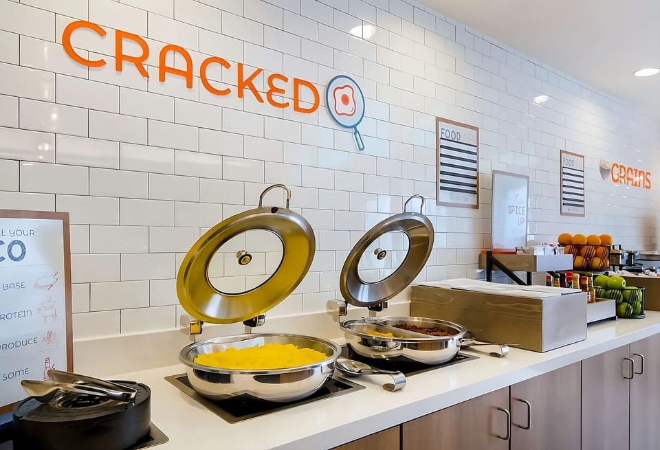 Start your day with a warm, inviting breakfast spread.