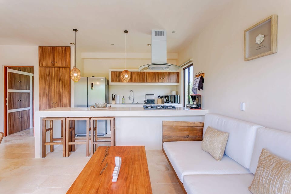 A beautiful soothing space to spend downtime at home