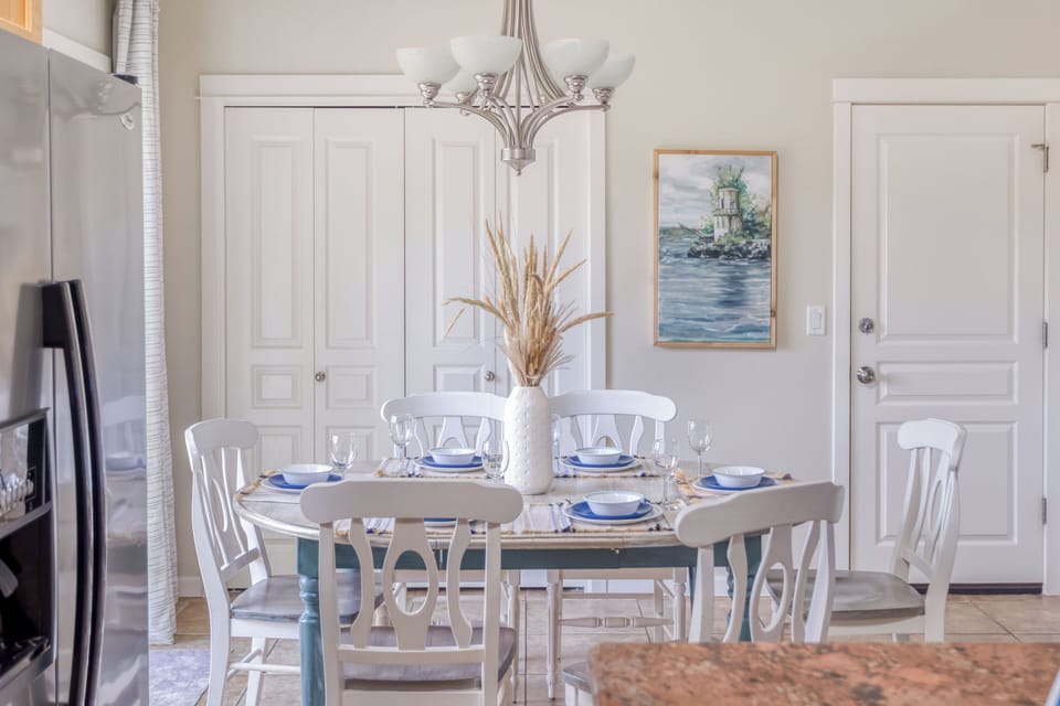 Dining Area with room for movement