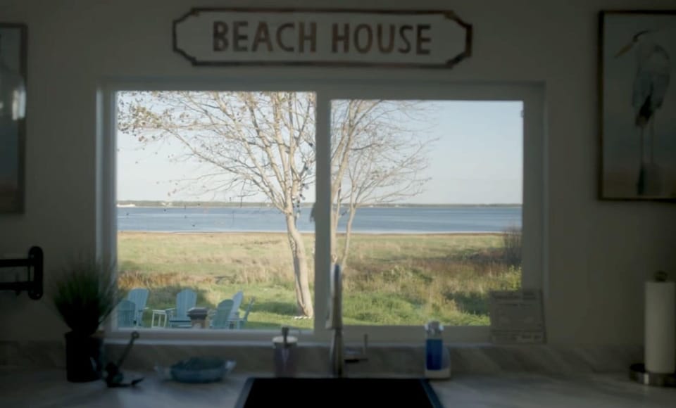 What a view from the Kitchen sink!