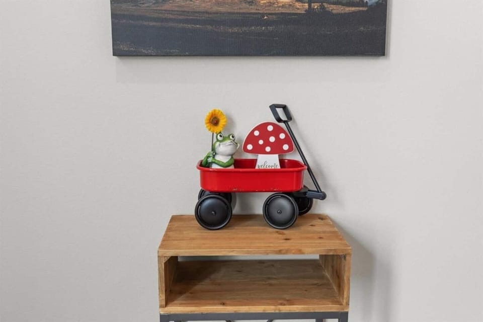Welcome Wagon as you enter the home: )