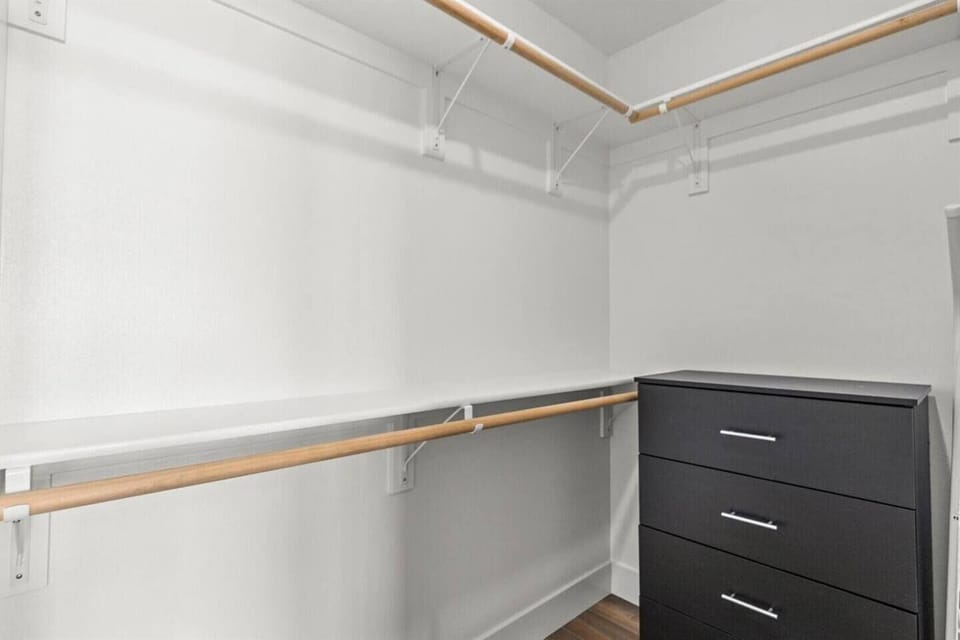 The King Suite walk-in closet