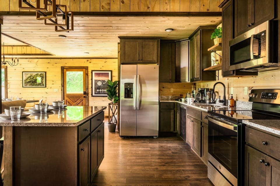 Well stocked kitchen for your delightful culinary needs