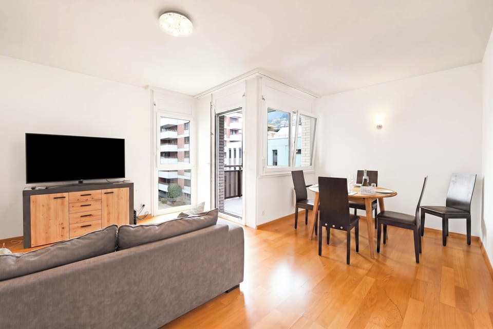 Living and dining room