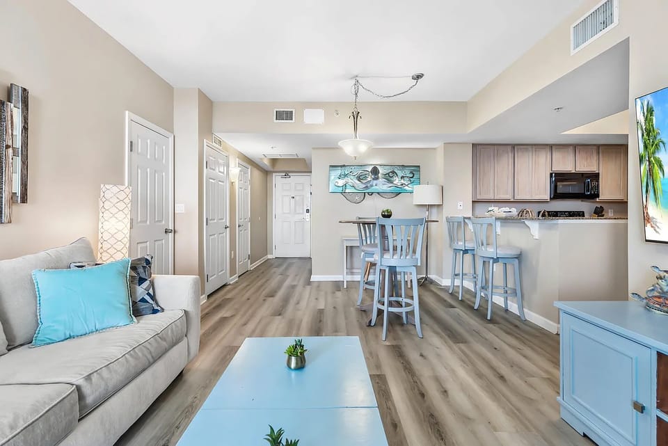 Spacious and open