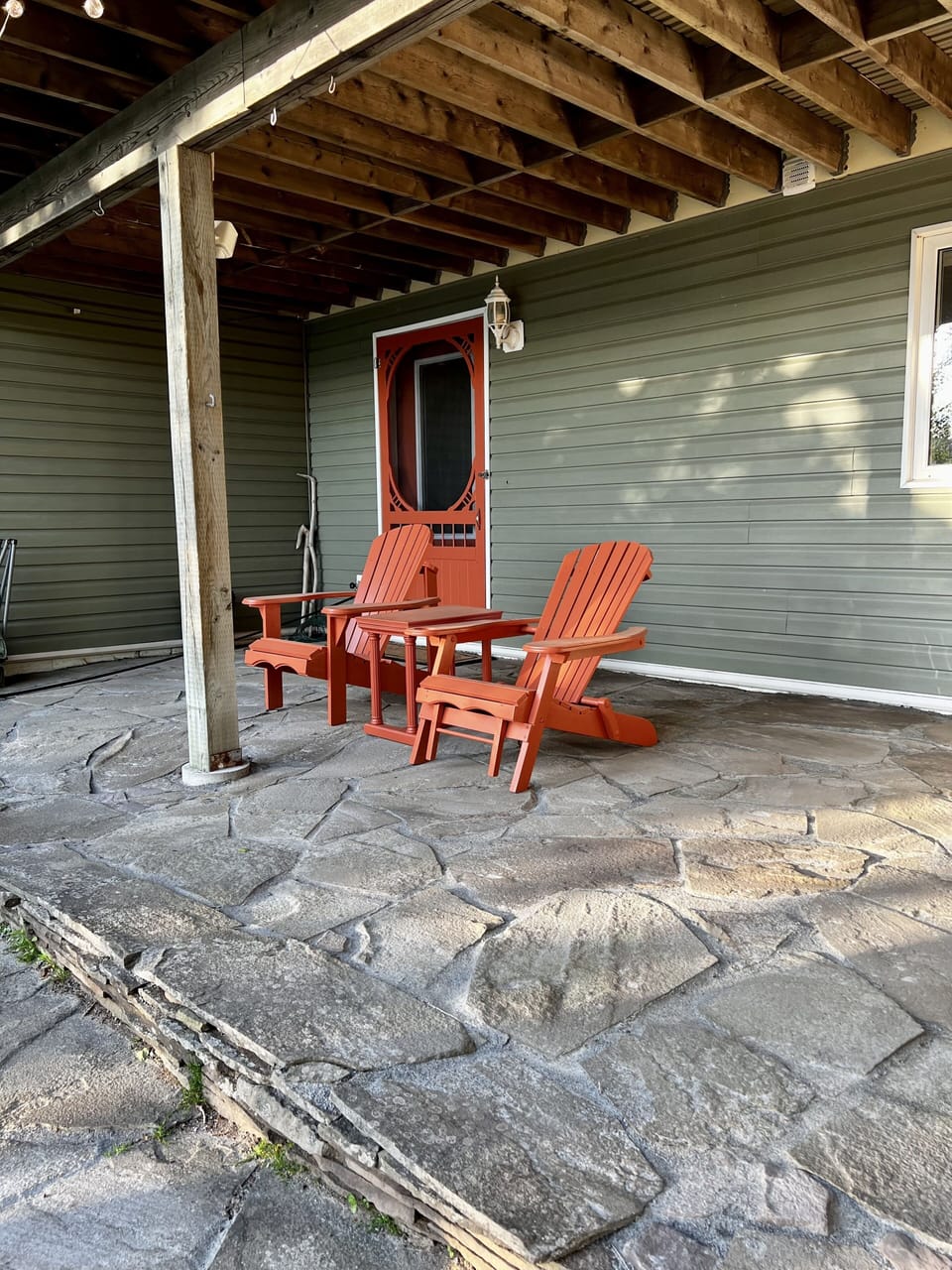 Private patio