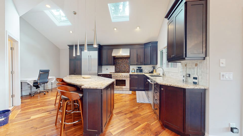 Updated Kitchen with Custom Cabinetry