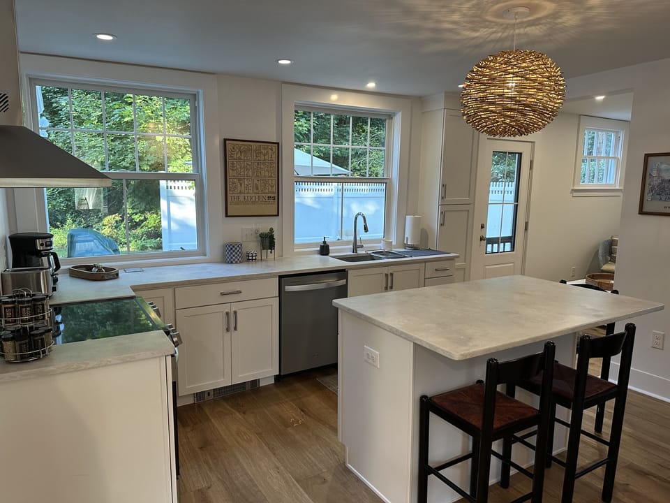 Renovated kitchen