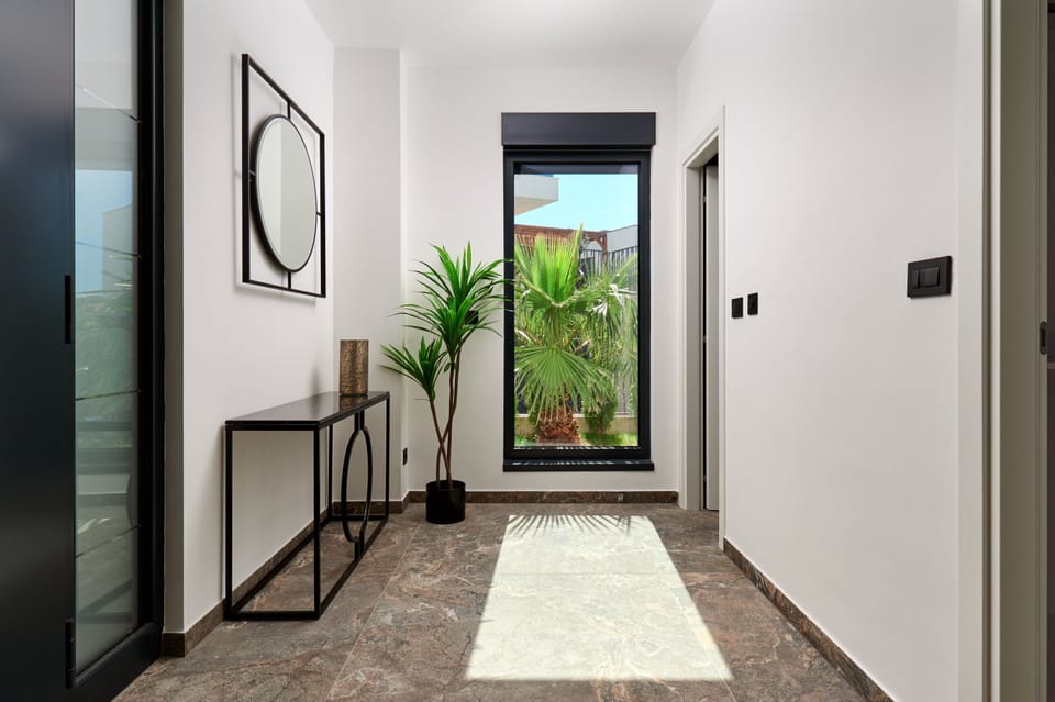 The entrance of the house-hallway