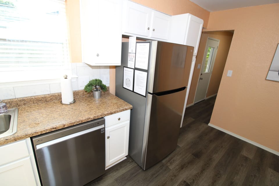 Dishwasher and refrigerator
