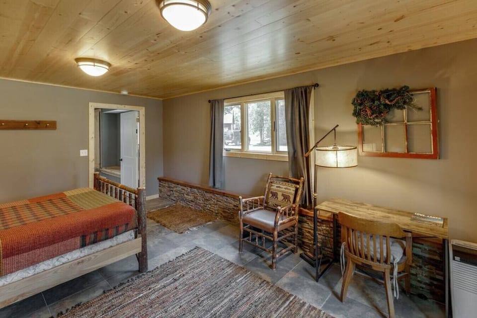 Additional sleep space off the garage