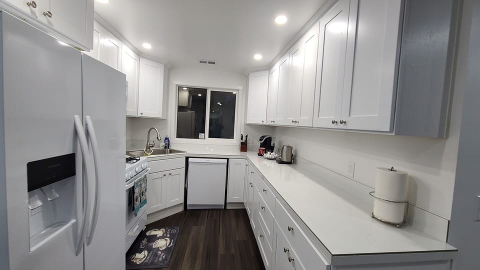 Fully stocked kitchen