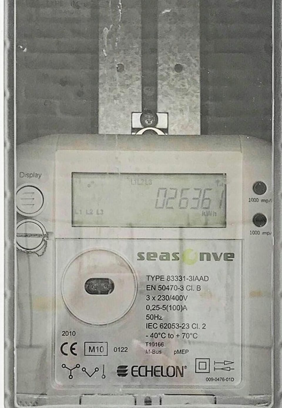 Electricity meter cabinet