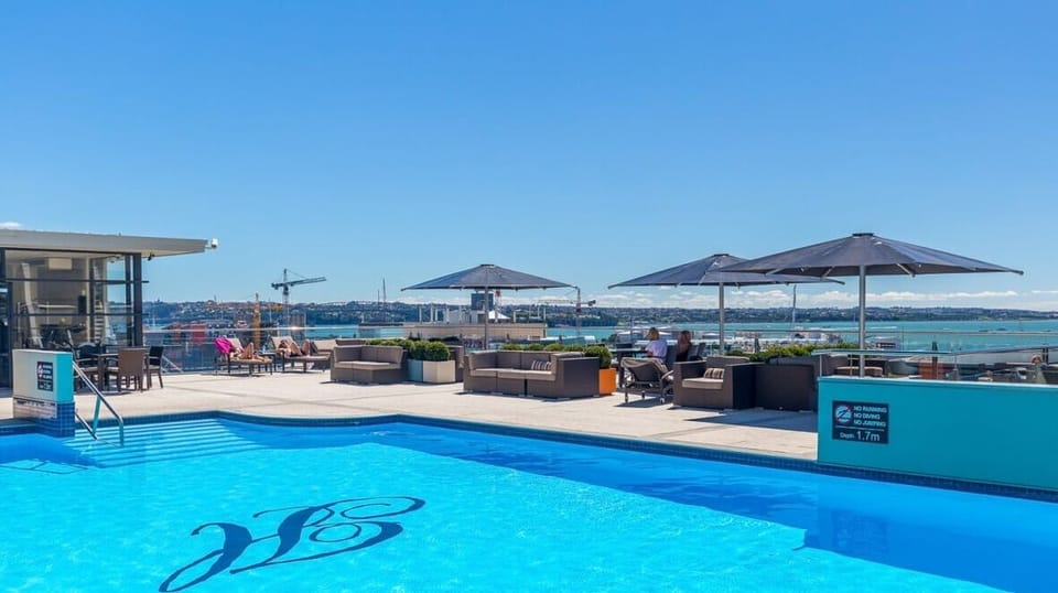 Rooftop swimming pool