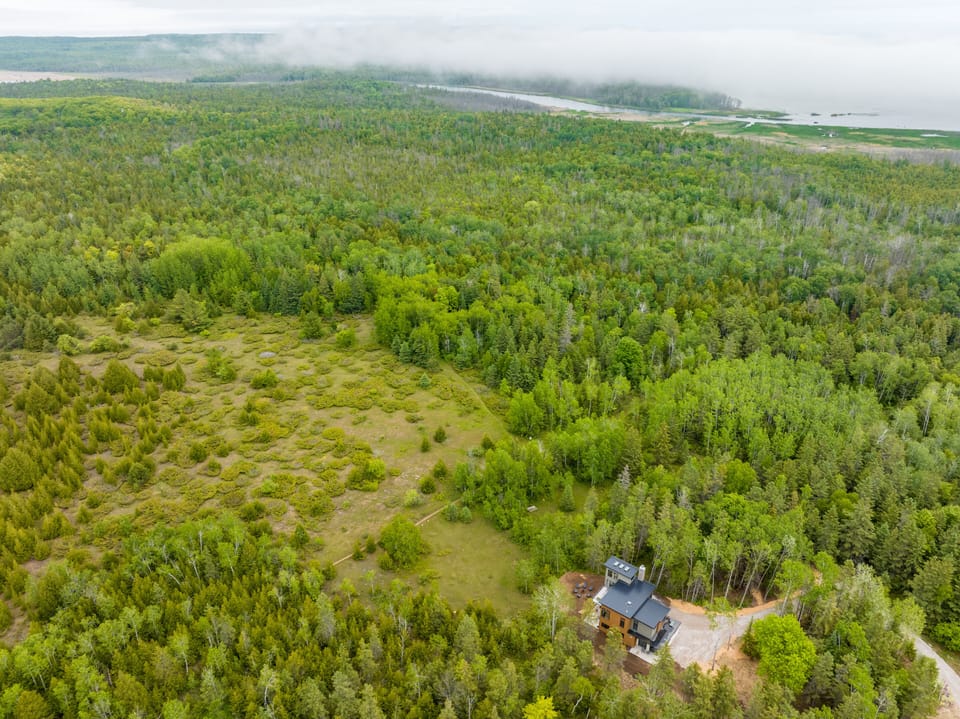 Enjoy the wooded surroundings