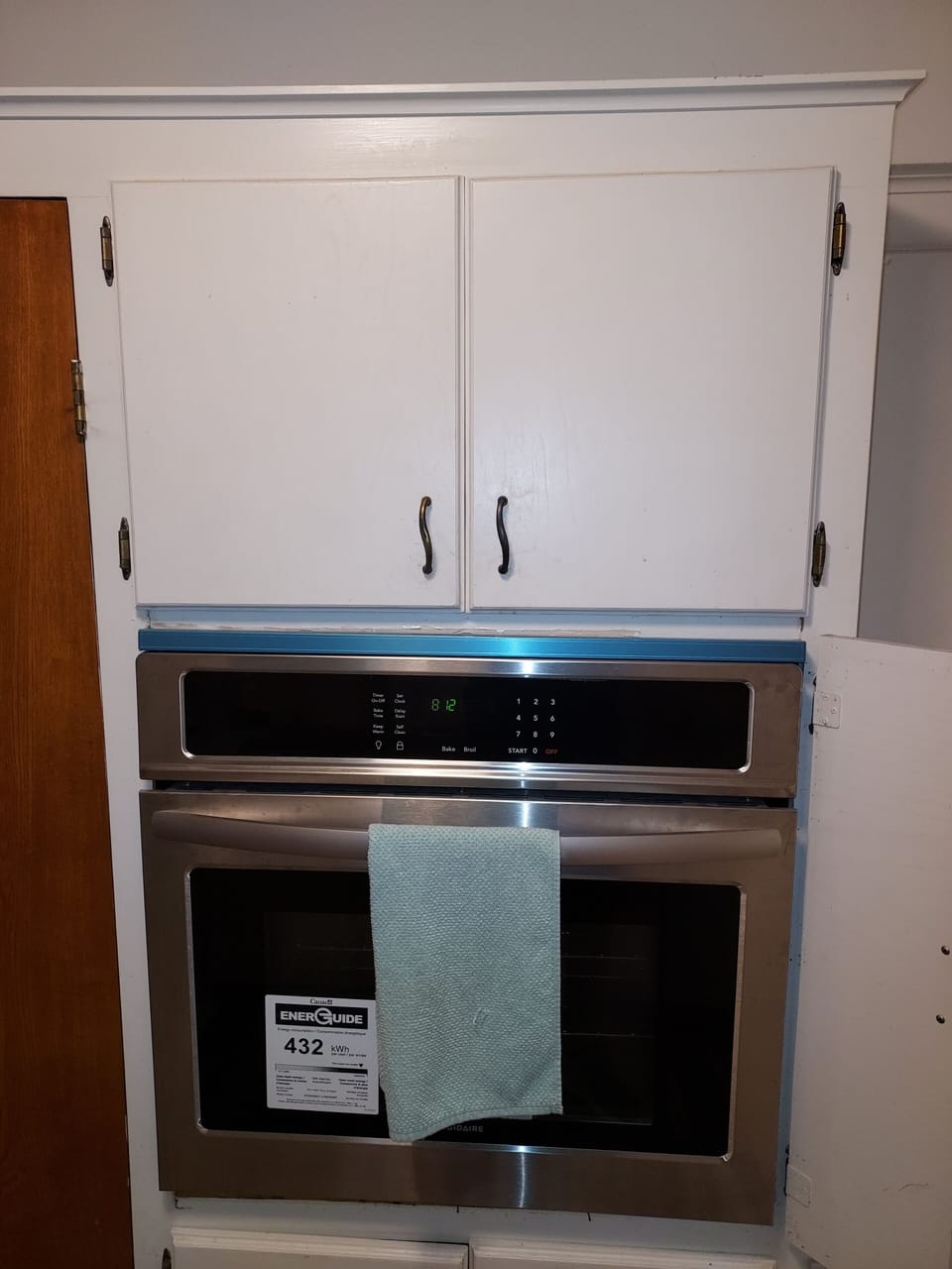 Stainless Steel Oven.