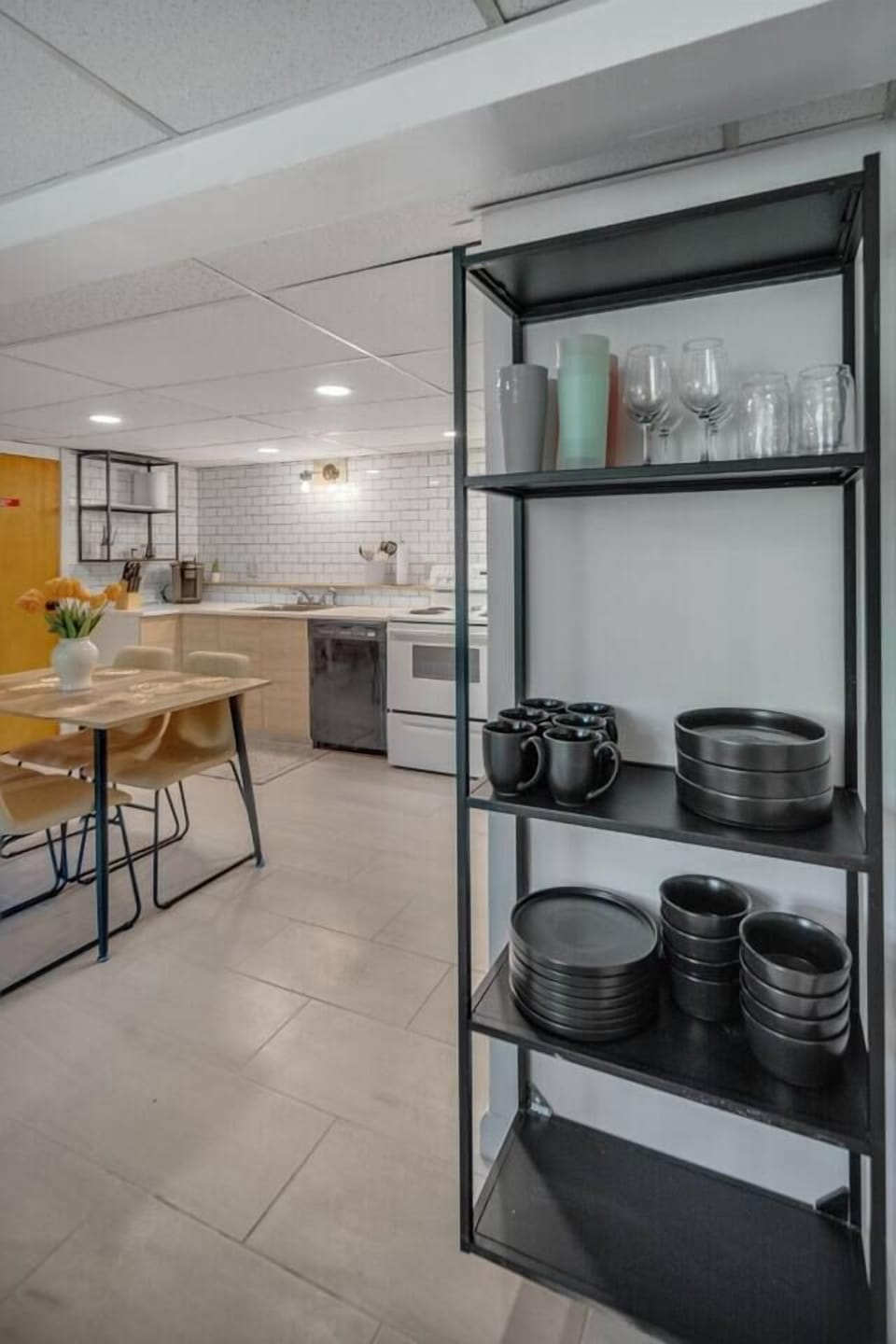 Plates, cups, bowls, utensils for the whole family.