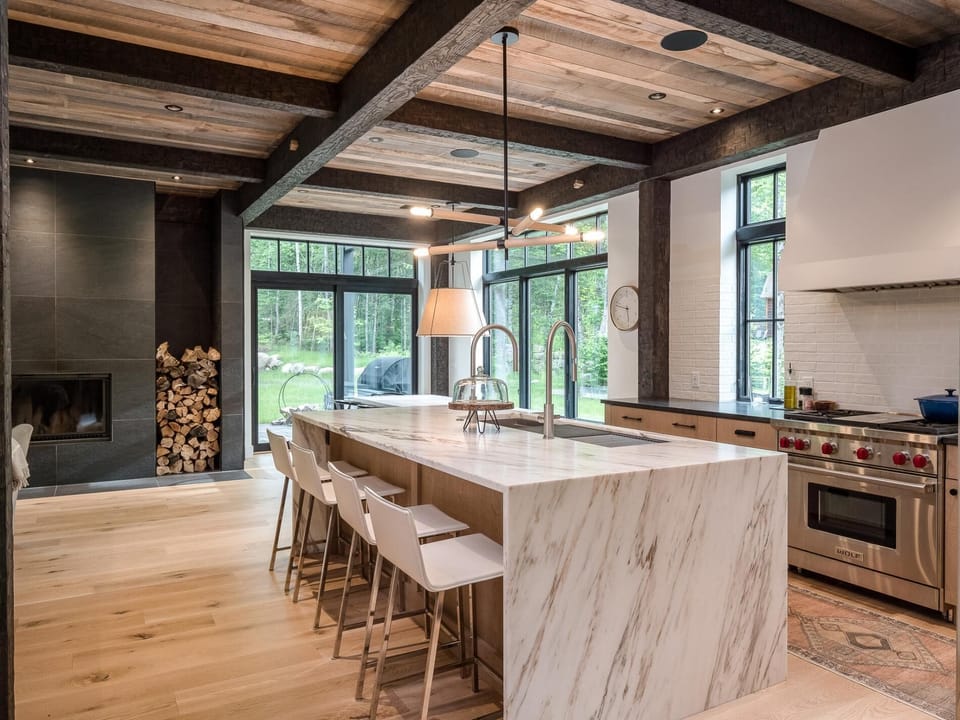 Exquisite Rustic Modern Ski Haus Right on MT Abram Bike Park (1333)