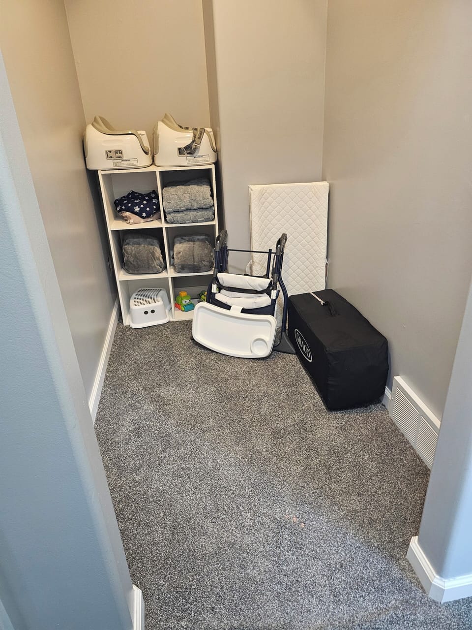 Baby / Toddler area in Master Bedroom 
