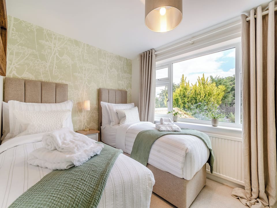 Twin bedroom | Mrs Cracker&rsquo;s Cottage, Lund, near Driffield