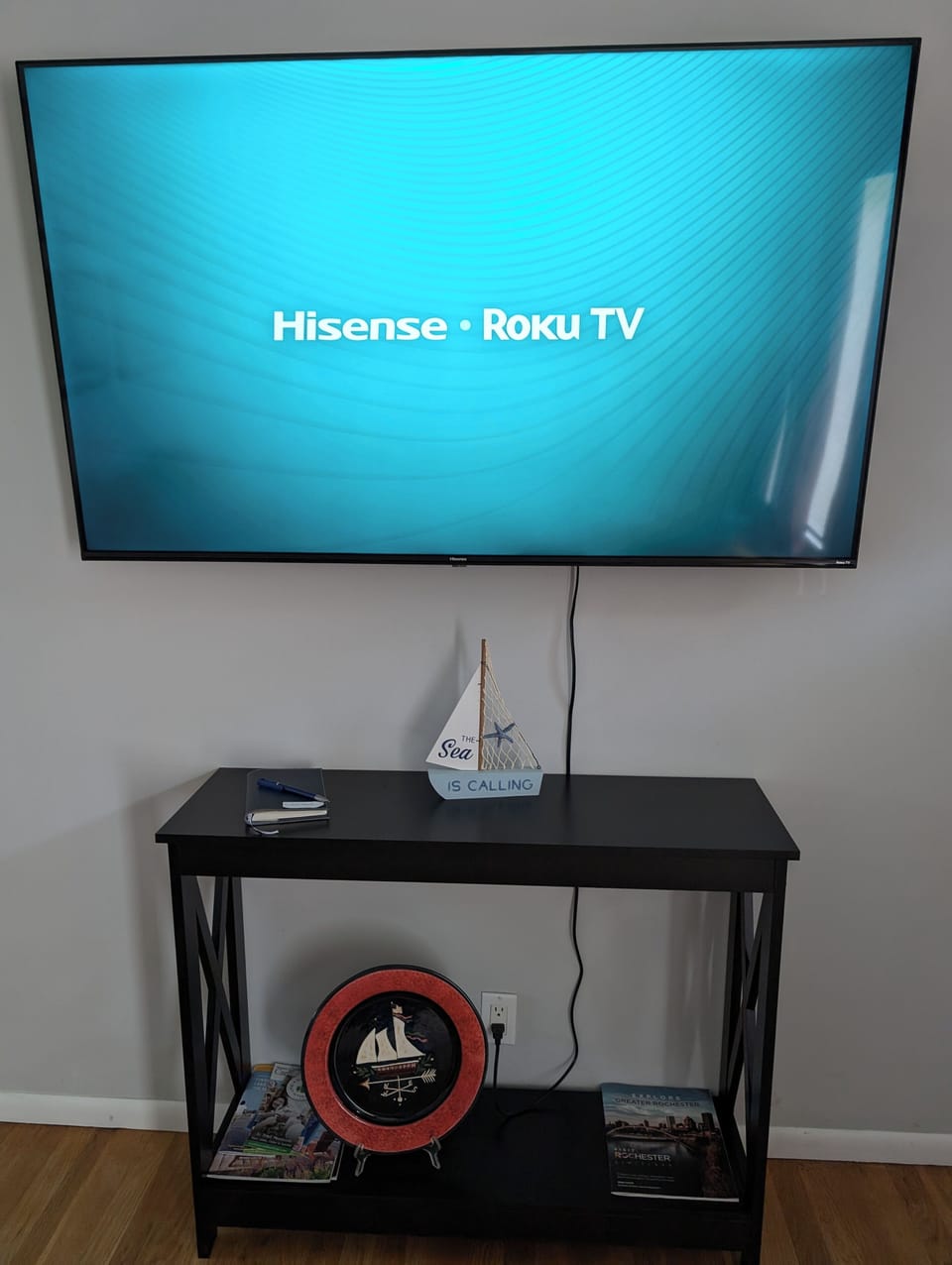Roku TV in Living Room