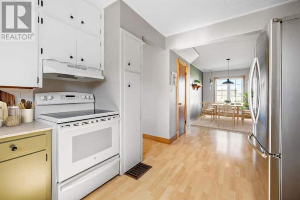 Kitchen and Den/Office area