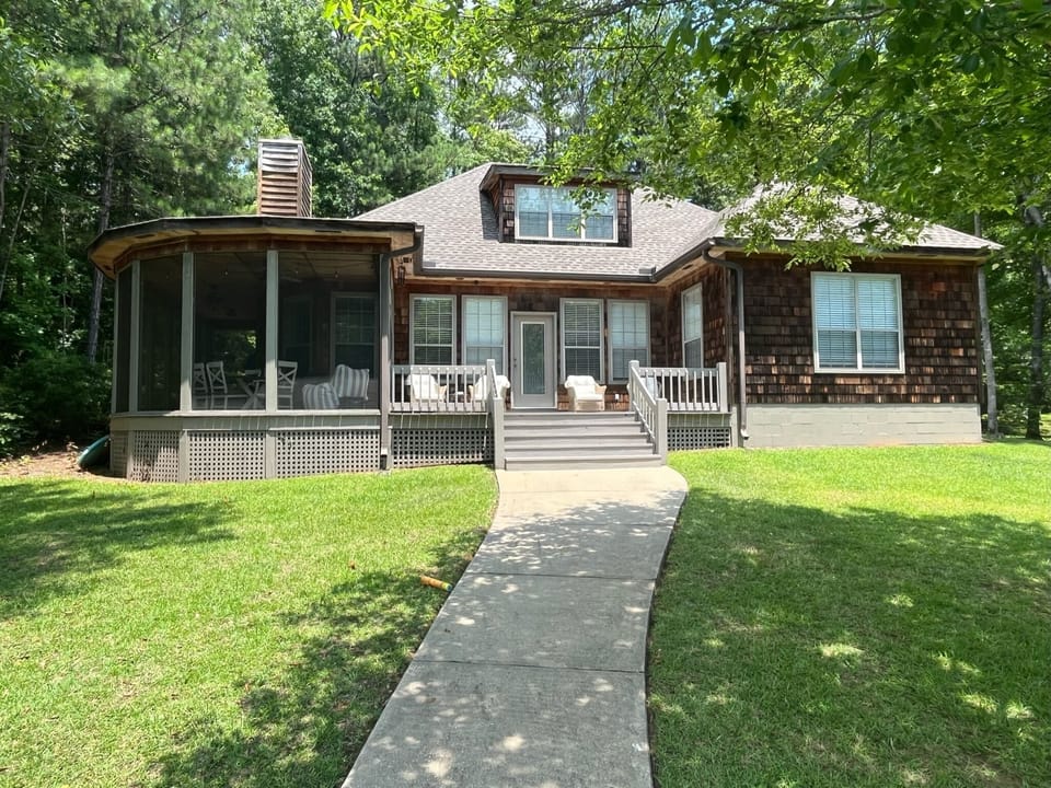 View of house from dock