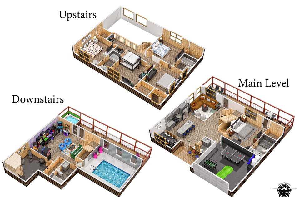 Miniature 3D models capturing every detail of our home!