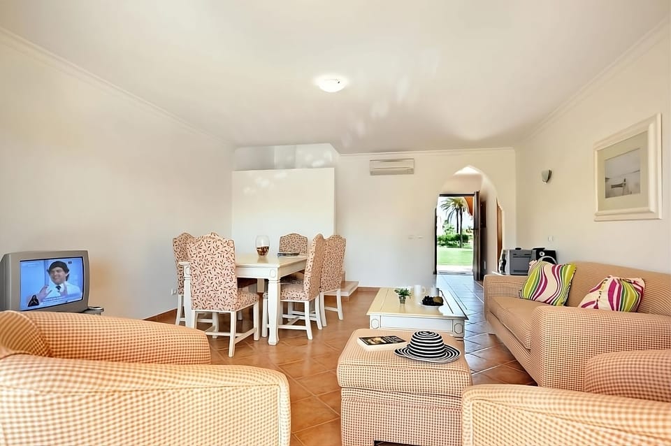 Lounge comfortably with cooling AC and an easy indoor-outdoor flow.