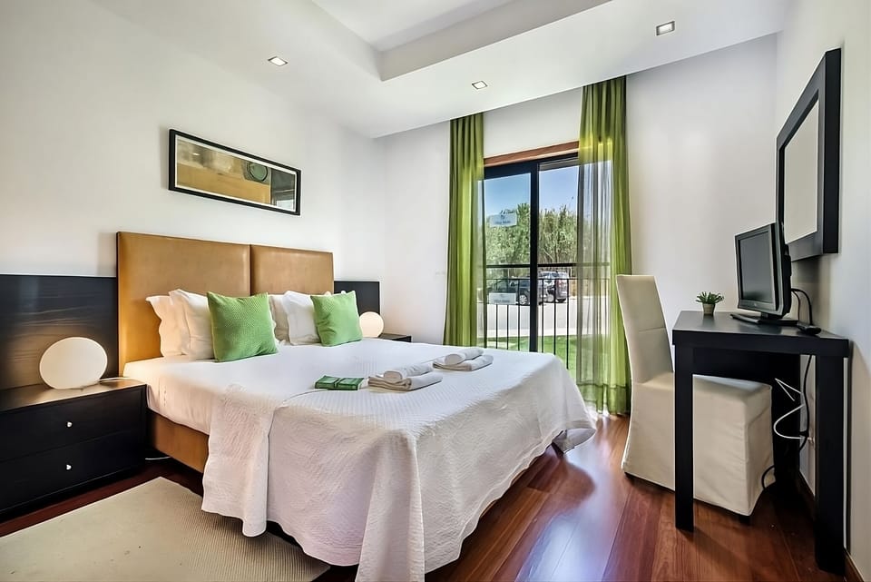 Wake to sunshine and step onto the balcony for fresh air.