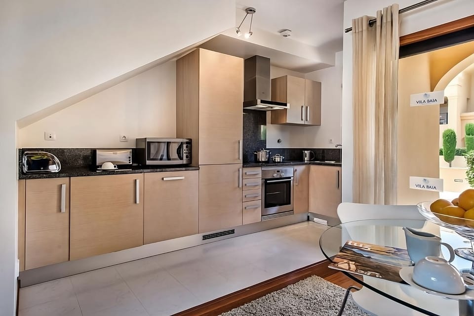 Prepare fresh breakfasts with modern appliances and ample counter space.