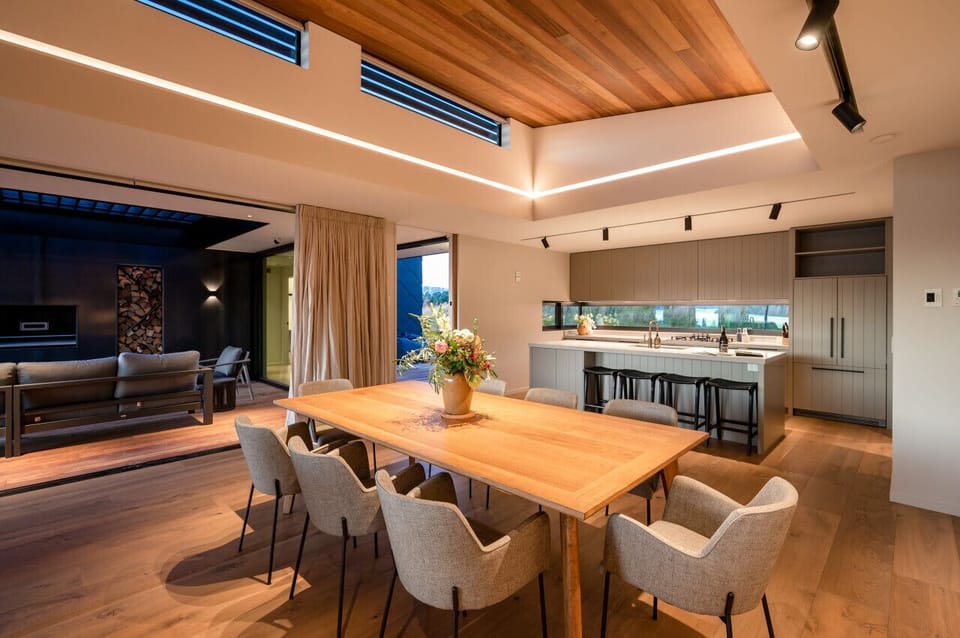 Open plan kitchen
