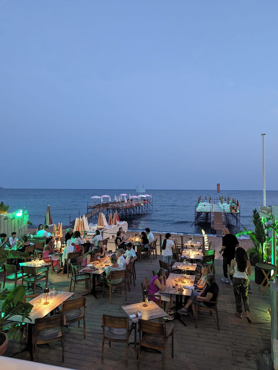 Outdoor dining