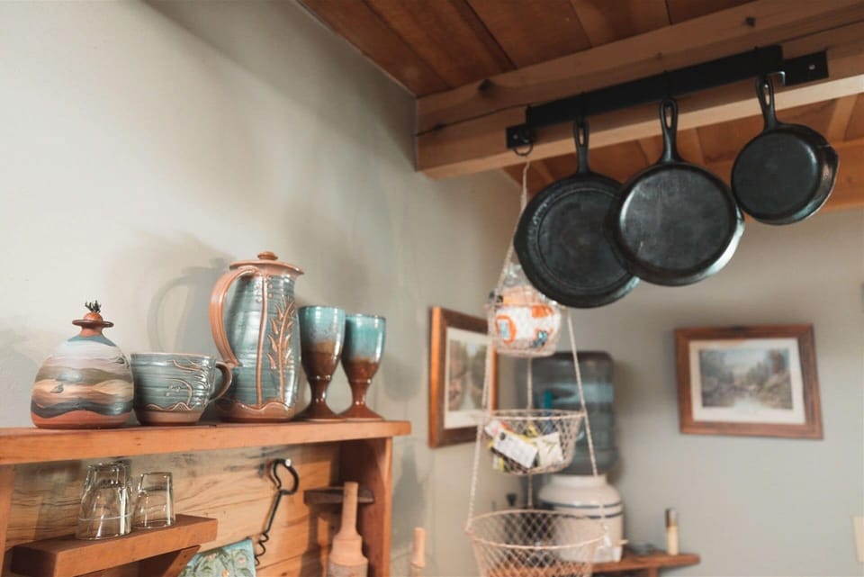 Artistic details throughout
