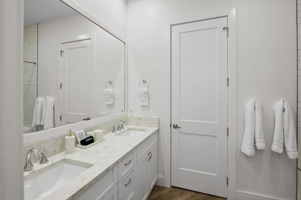 Bathroom double vanity
