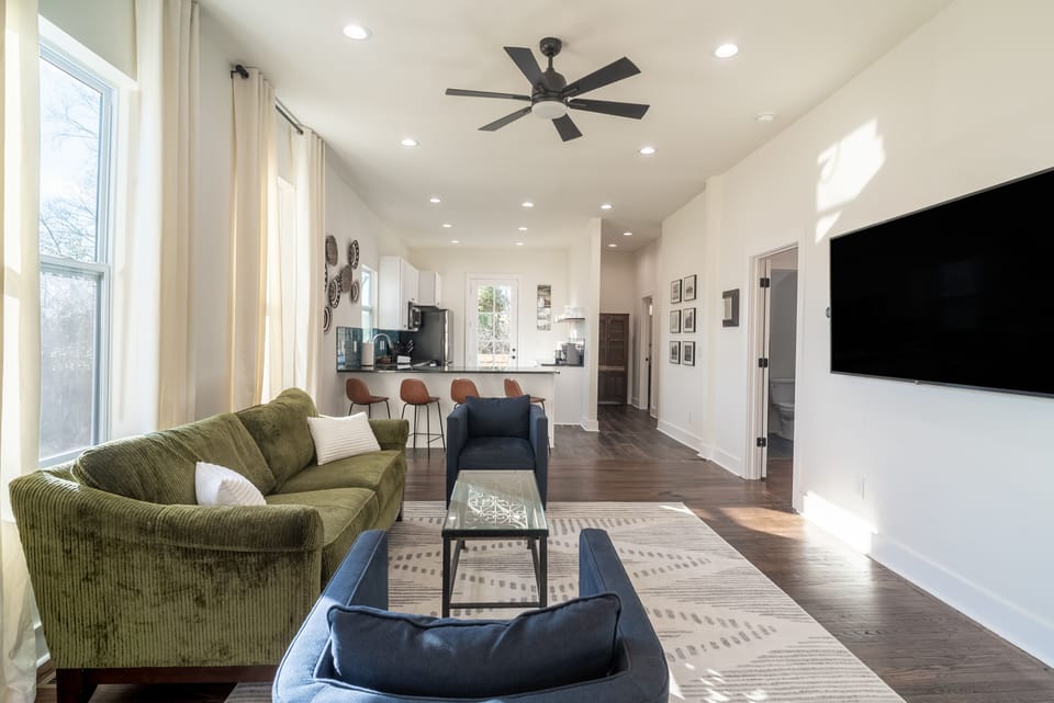 Unit 1: downstairs living room