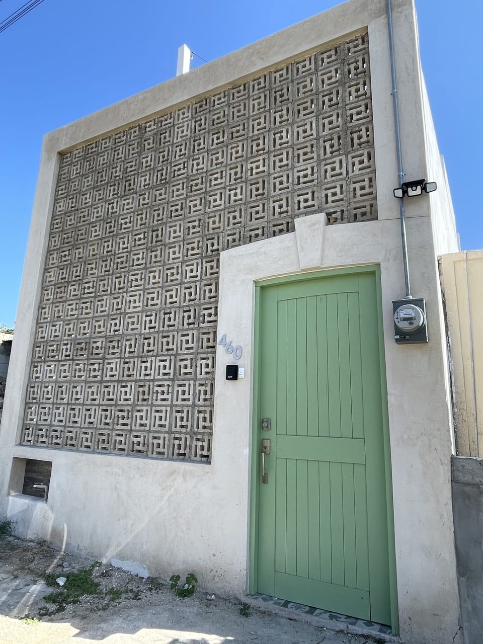 Exterior detail