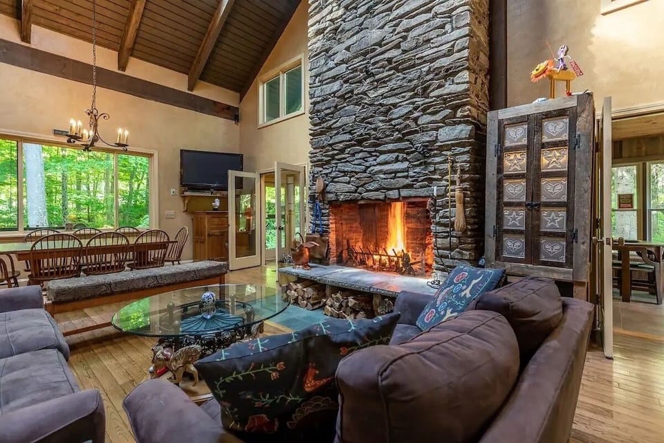 Great Room Fireplace | Get ready to cozy up next to a roaring fire