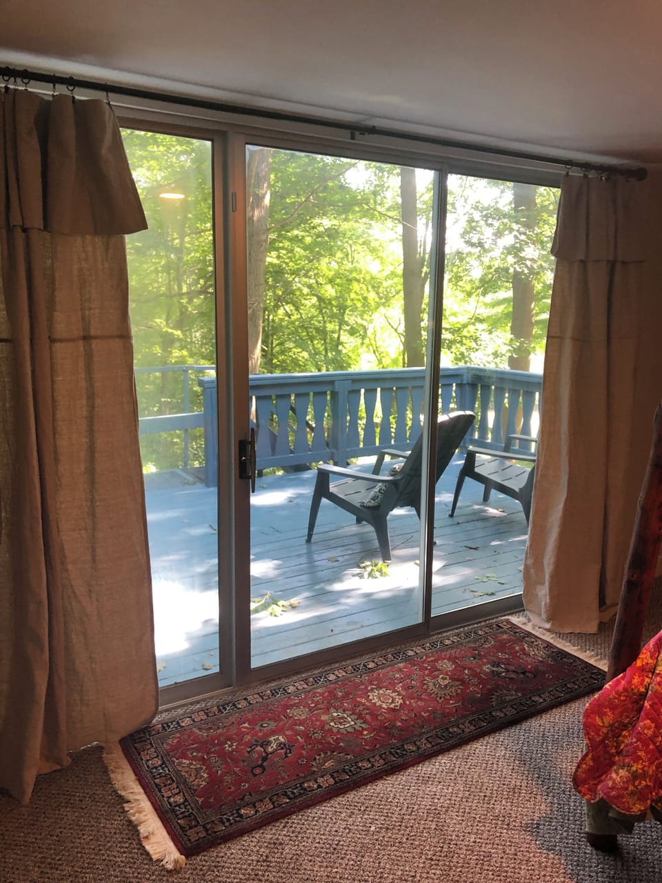 Overlook the Kal-Haven Trail Bridge and Black River outside your bedroom.
