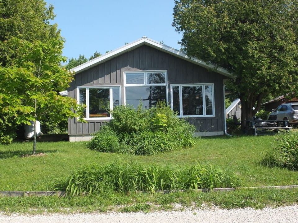 Front of cottage