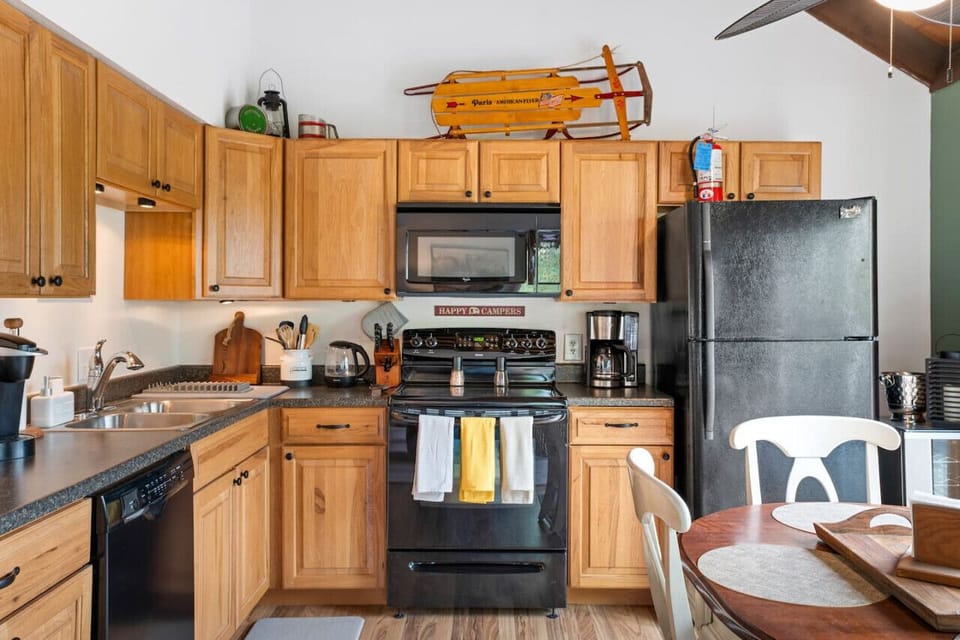 Open concept kitchen