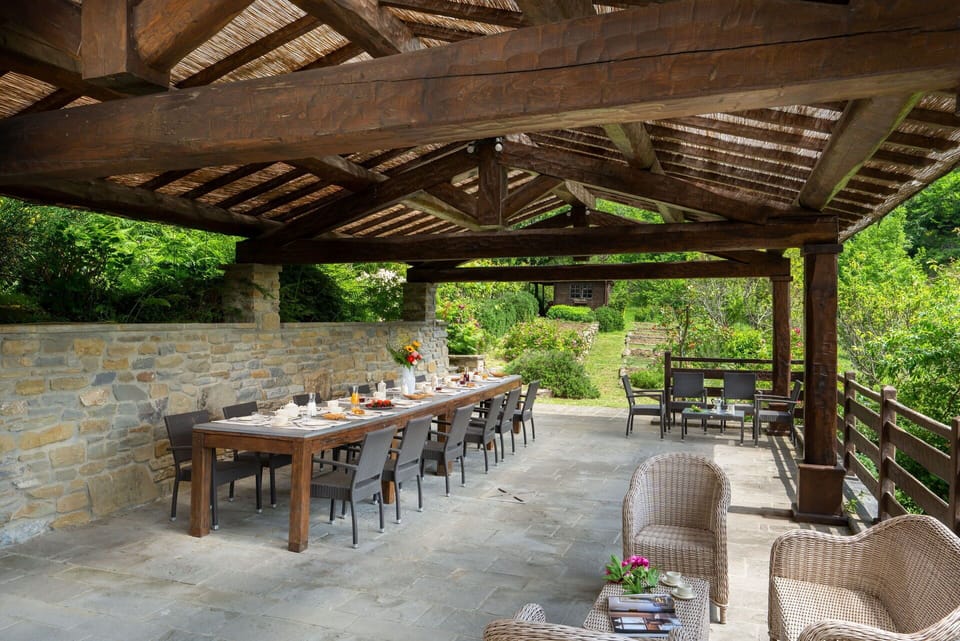 Amenities, Autumn, Balcony / Terrace / Patio, Building Exterior, Dining Room, Spring, Summer